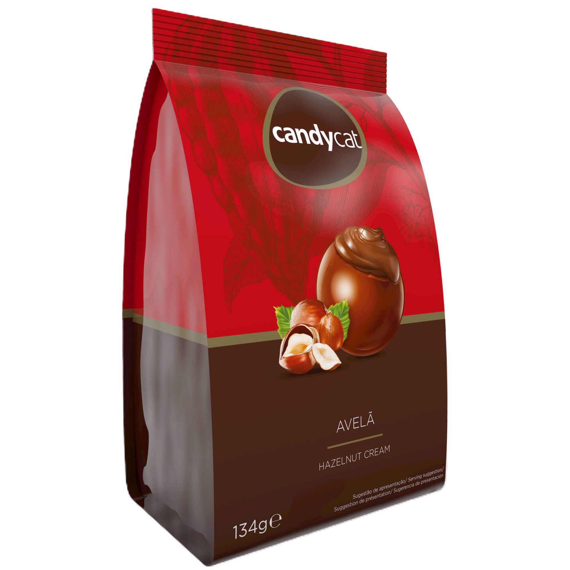 Bombons de Chocolate de Leite com Avelã