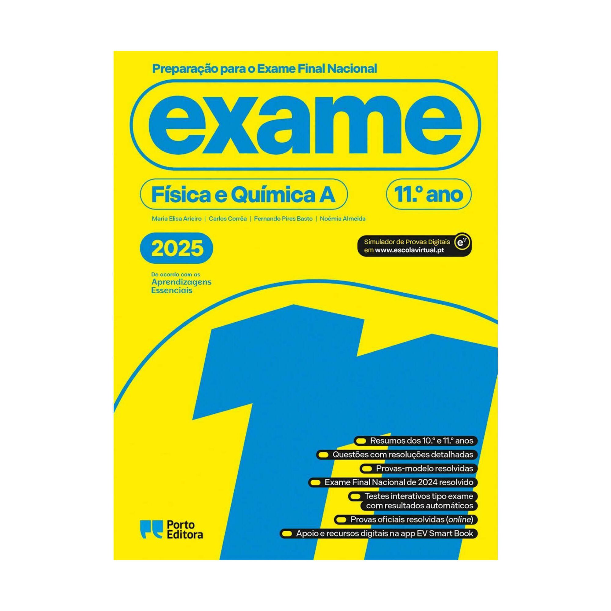 Preparar o Exame Nacional 2025 - Física e Química - 11º Ano