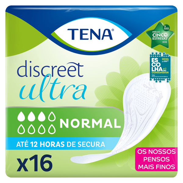 Pensos Incontinência Discreet Normal Ultra Tena