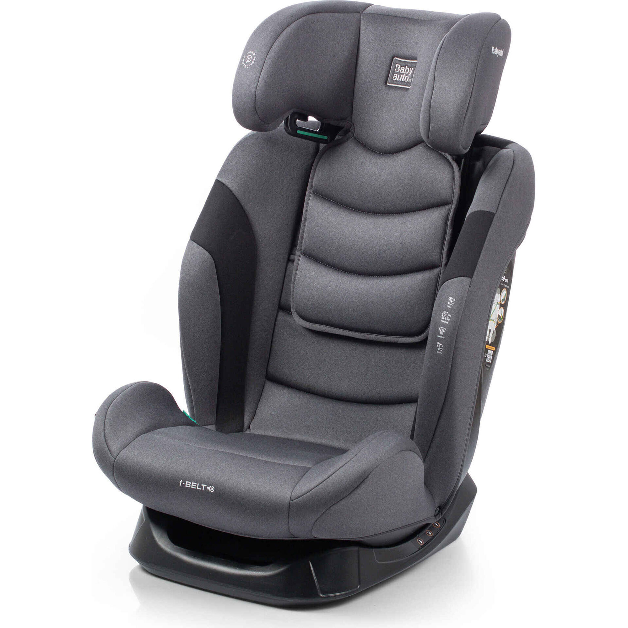 Cadeira Auto I-Size 100-150 Sokoa Belt Preta Babyauto