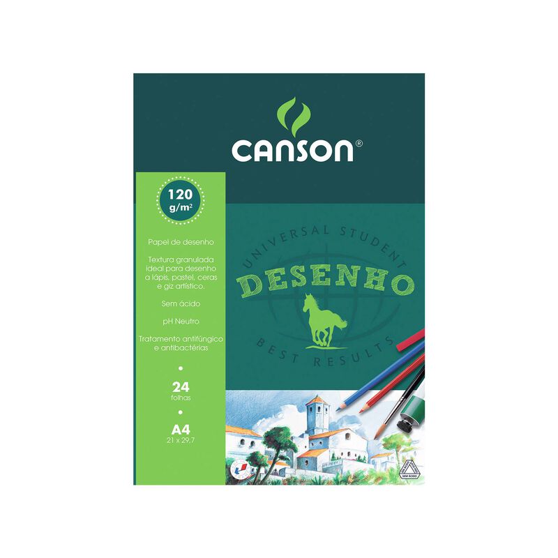 Bloco de Desenho A4 Canson