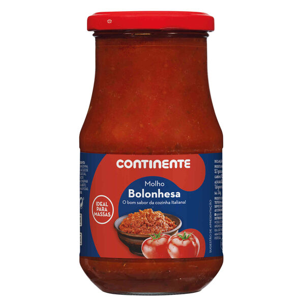 Molho Bolonhesa Continente