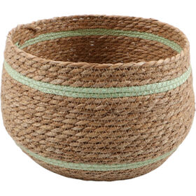 Cesto Redondo 28,5cm Risca Verde