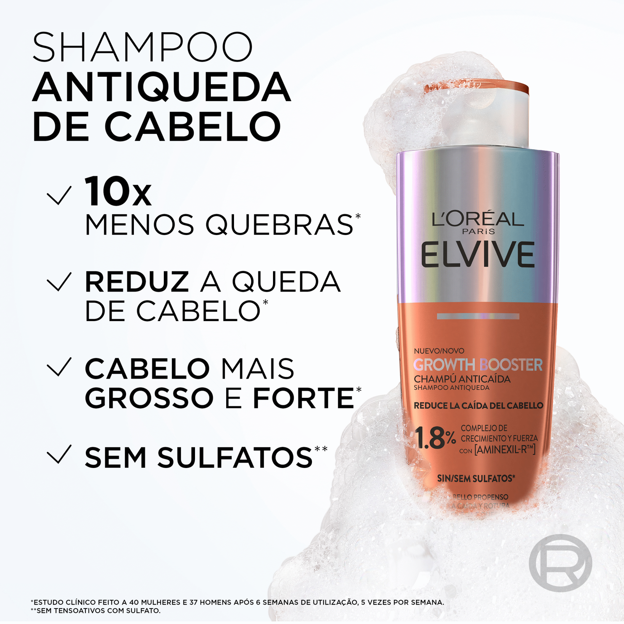 Champ&ocirc; Growth Booster L'Or&eacute;al Paris Elvive
