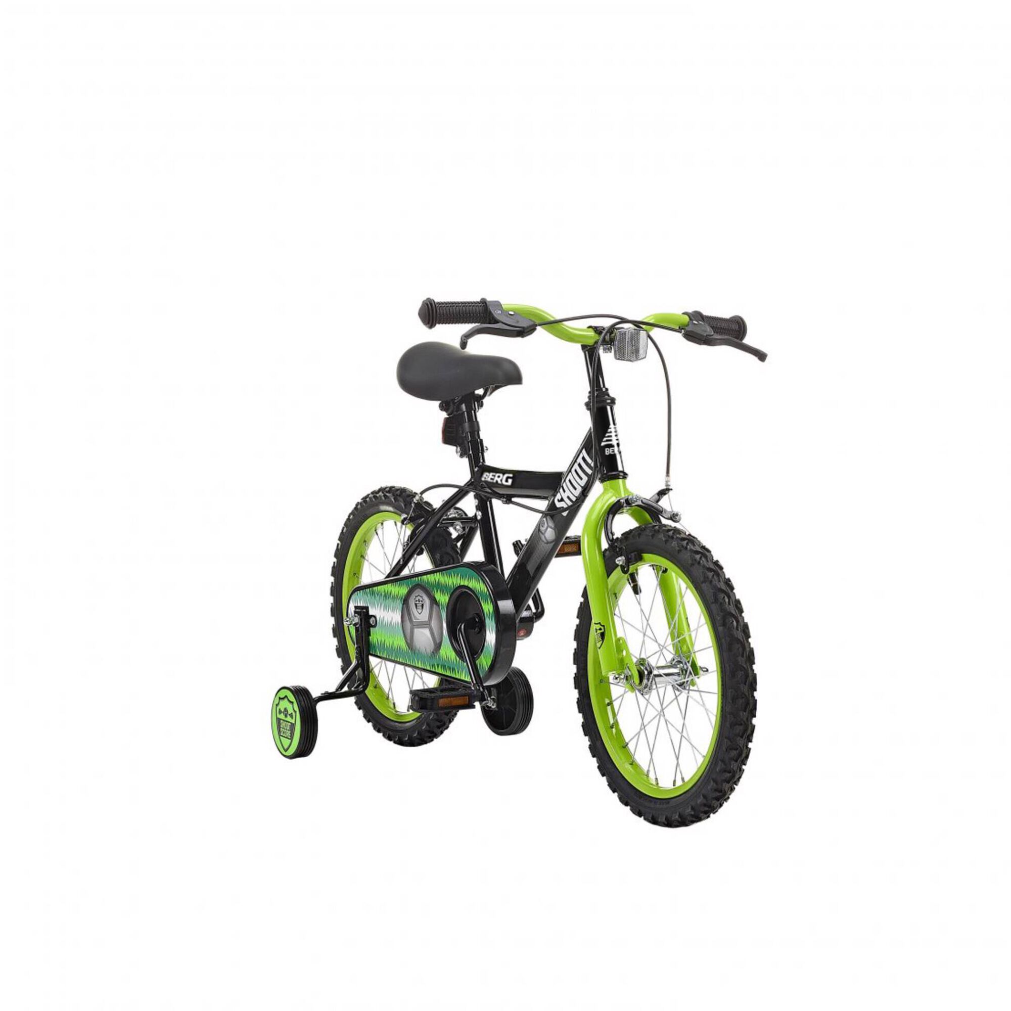 Bicicleta Criança Roda 16" 5-7 Anos Preta