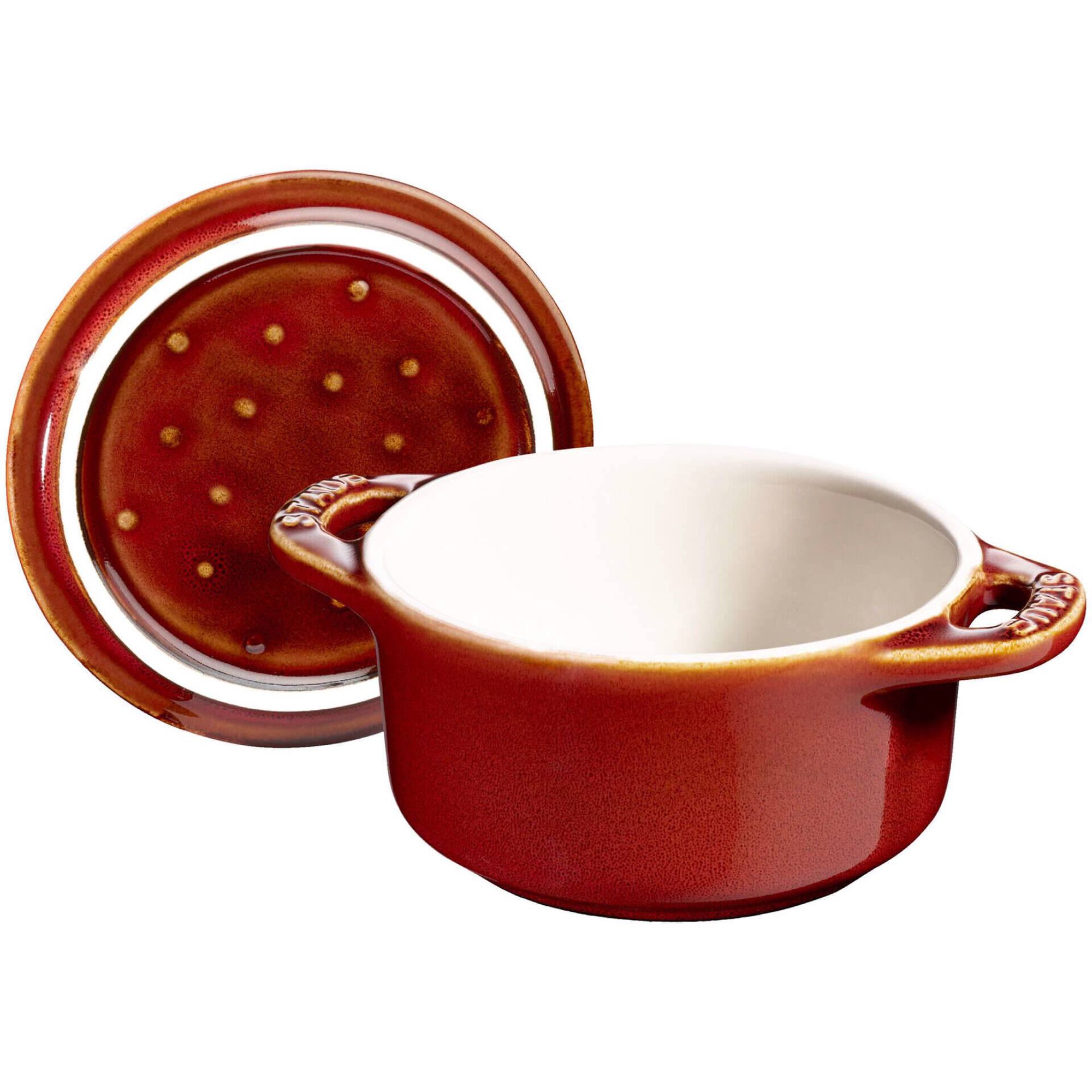 Ca&ccedil;arola Redondo Cer&acirc;mica 10cm Cobre Staub