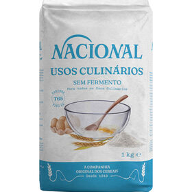 Farinha de Trigo T65 Sem Fermento Nacional