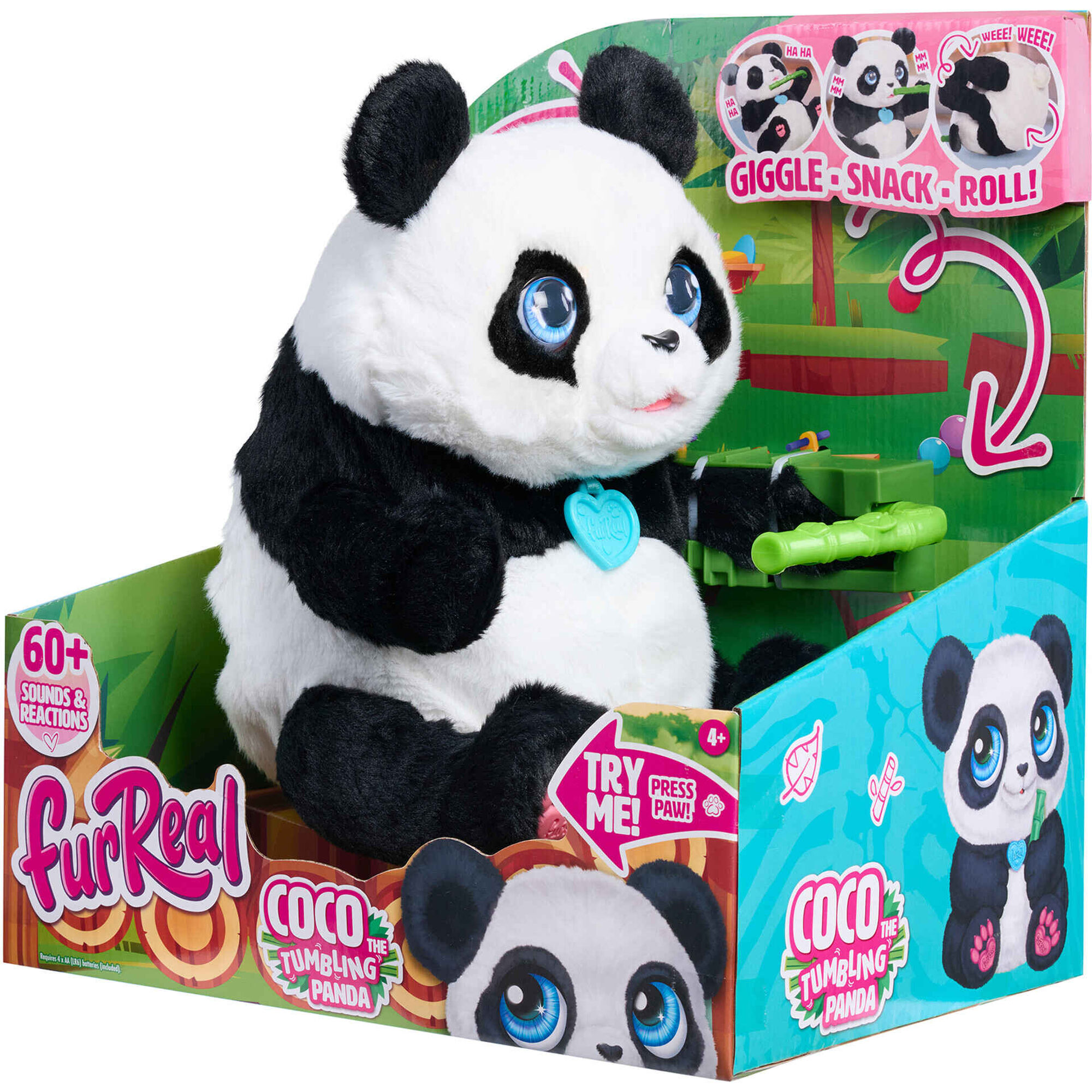 Peluche Coco O Panda das Cambalhotas
