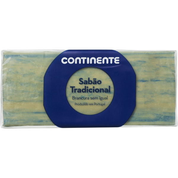 Sabão Barra Tradicional Azul Continente