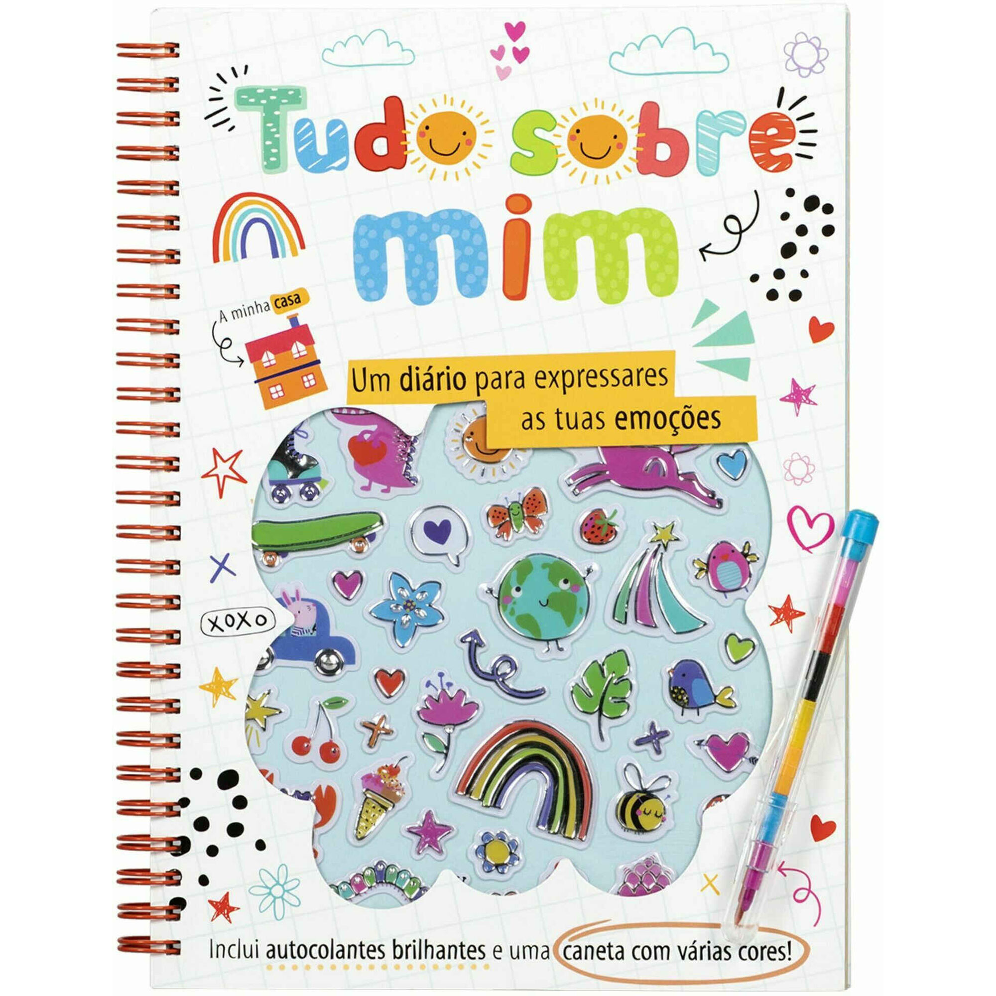 Tudo Sobre Mim - Um Di&aacute;rio para Expressares as Tuas Emo&ccedil;&otilde;es de V&aacute;rios Autores