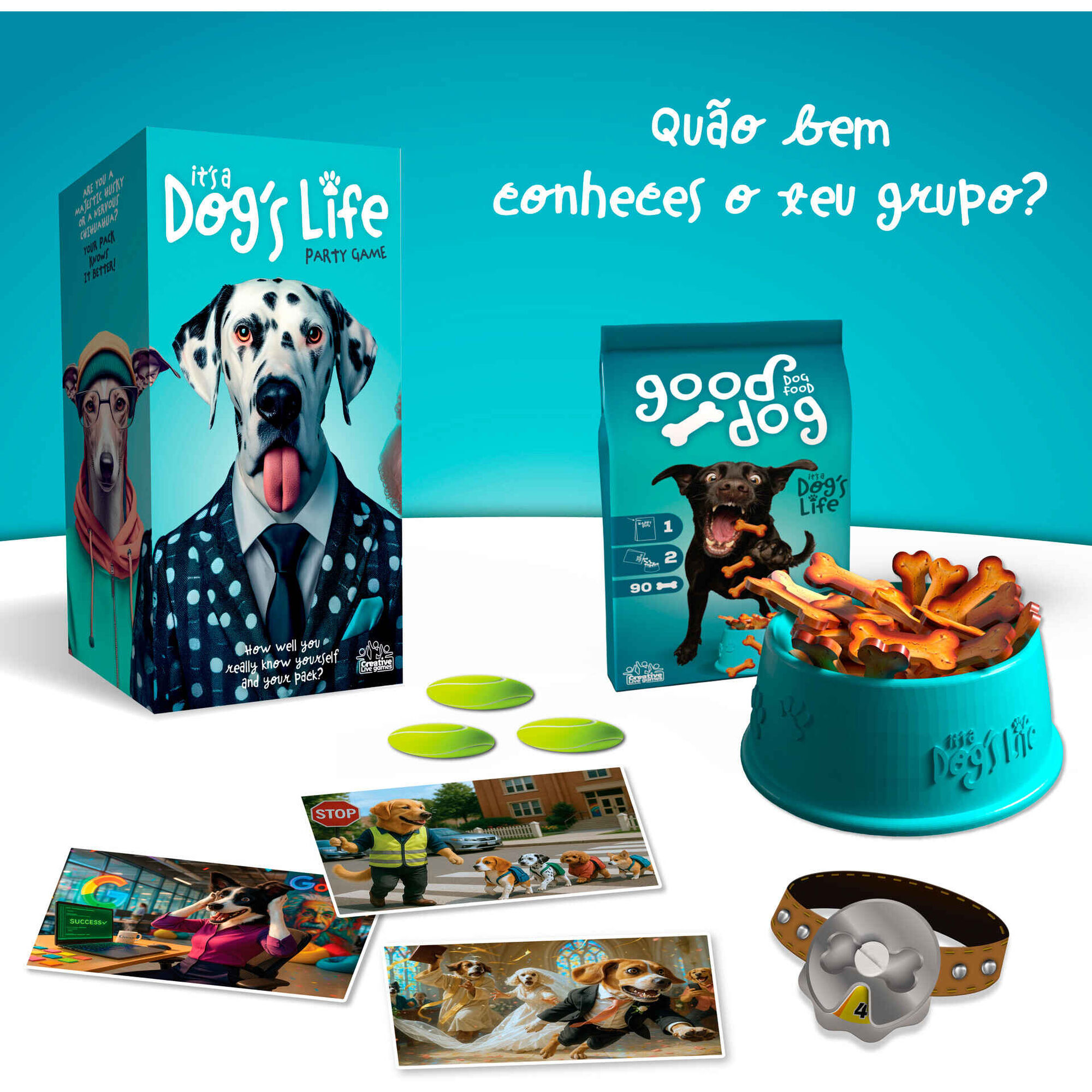 Creative Toys - Jogo It's a Dog's Life
