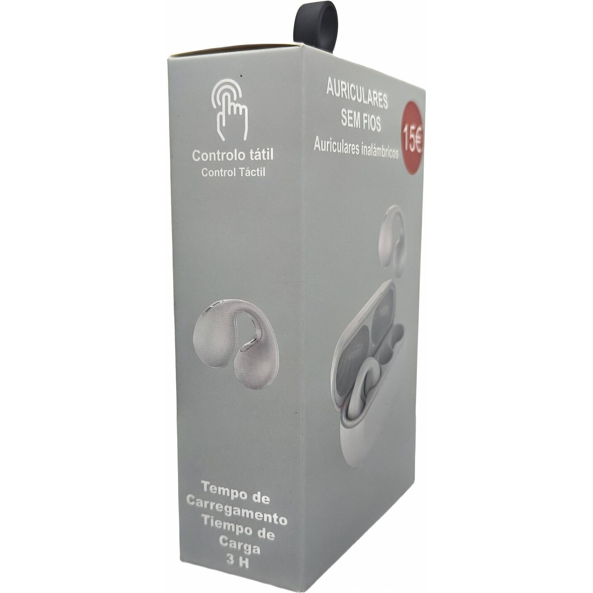 Auriculares sem Fios Branco Bazar&atilde;o