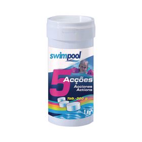 Desinfetante Cloro 5 A&ccedil;&otilde;es Swimpool