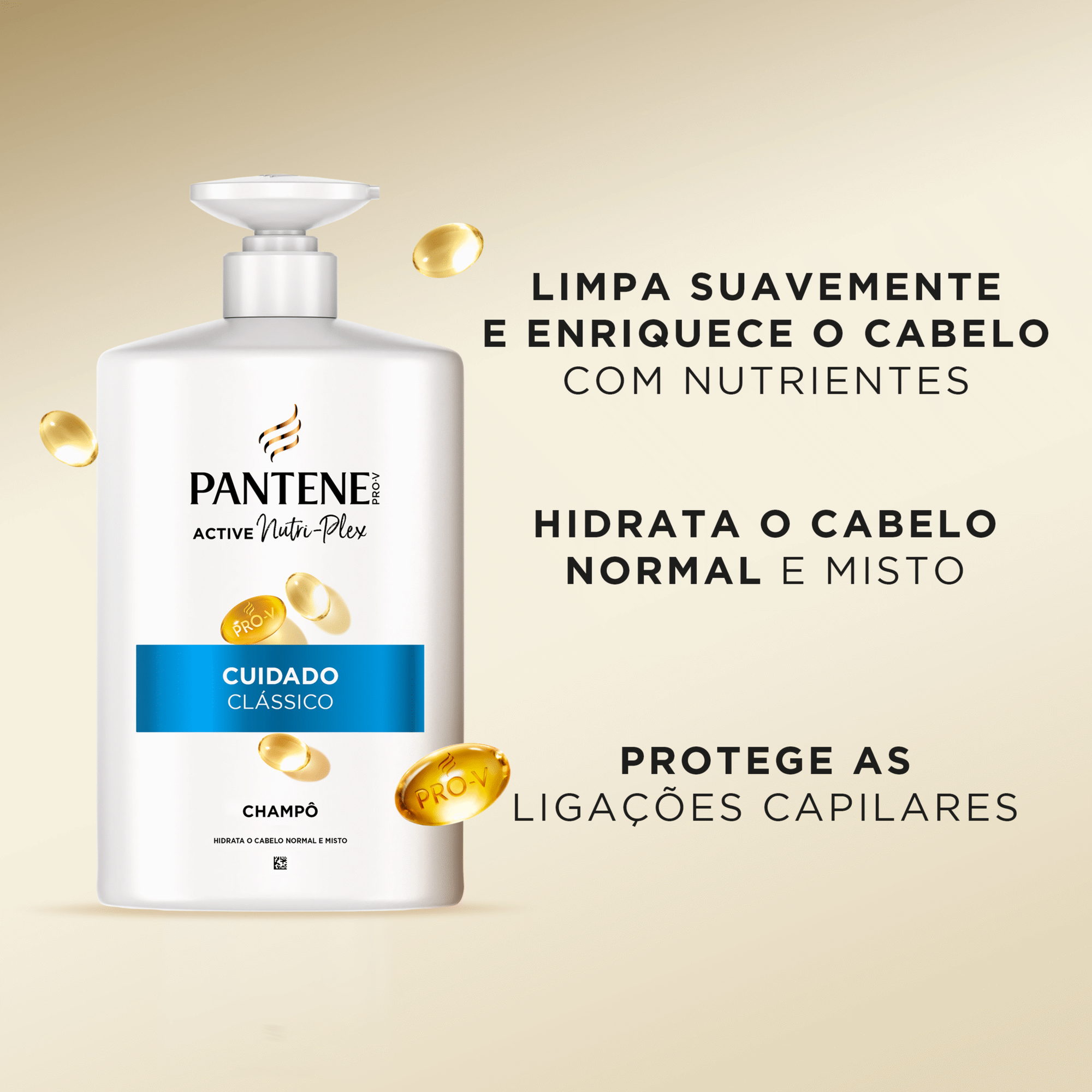 Champ&ocirc; Pro-V Active Nutri-Plex Cuidado Cl&aacute;ssico Pantene