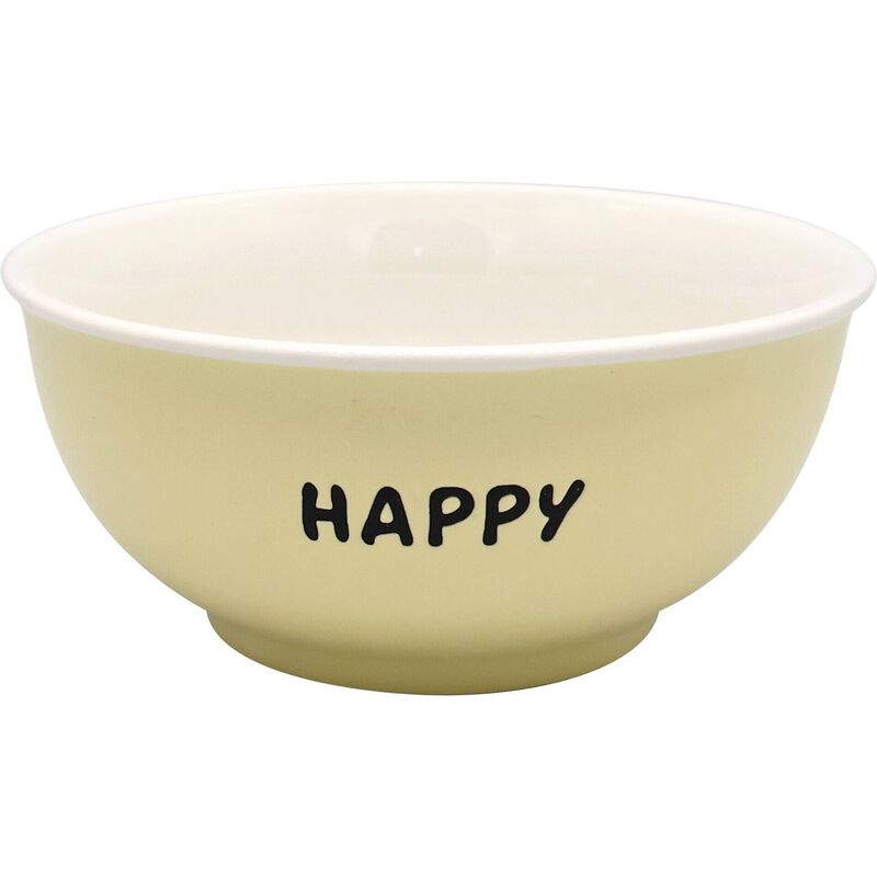 Taça 460ml Amarela Happy Kasa