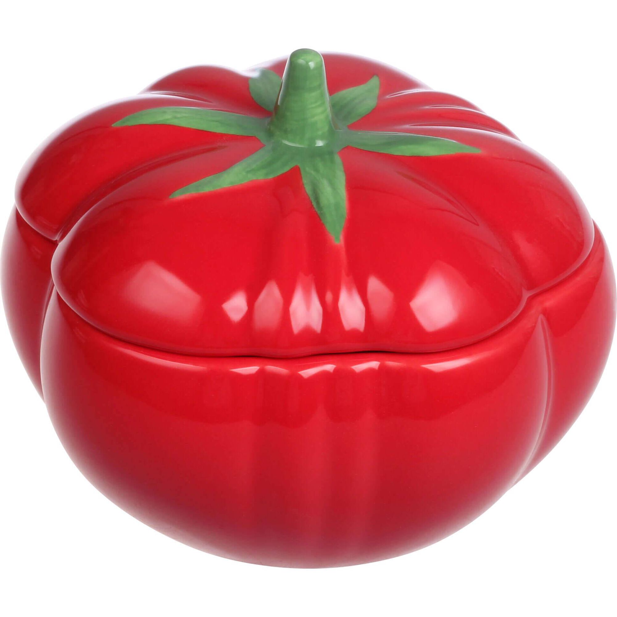 Terrina 15,4x14,9x12,1cm Tomate Vermelha
