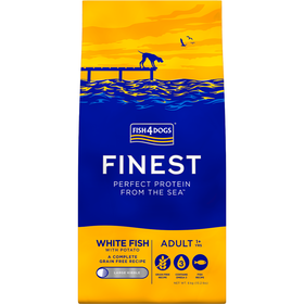 Ra&ccedil;&atilde;o para C&atilde;o Adulto Peixe Branco com Batata (Ra&ccedil;as Grandes) Fish4Dogs