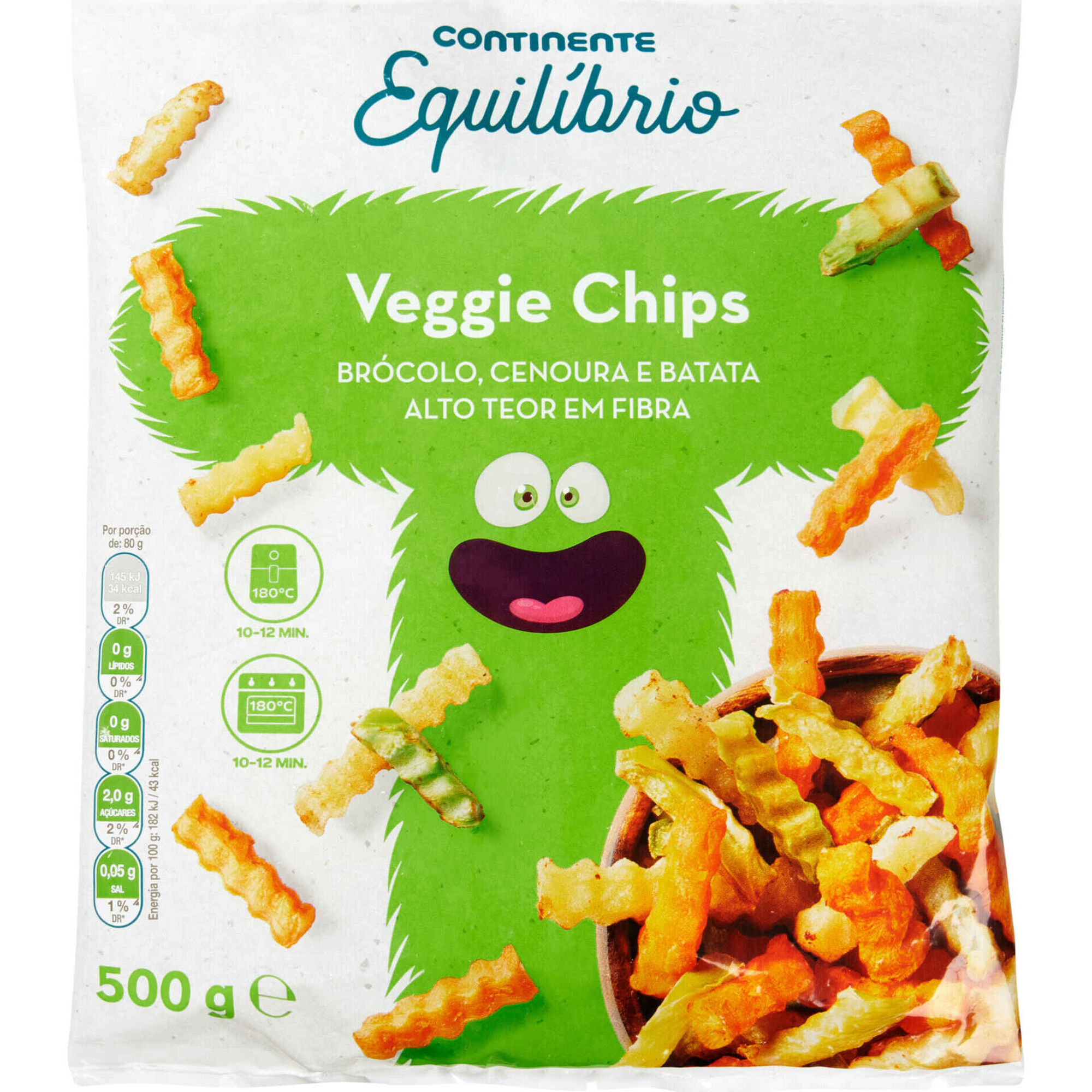 Veggie Chips Continente Equil&iacute;brio