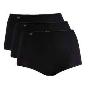 Conjunto 3 Cuecas Maxi Microfibra Mulher Preto 38 Conjunto 3 Cuecas Maxi Microfibra Mulher Preto 38