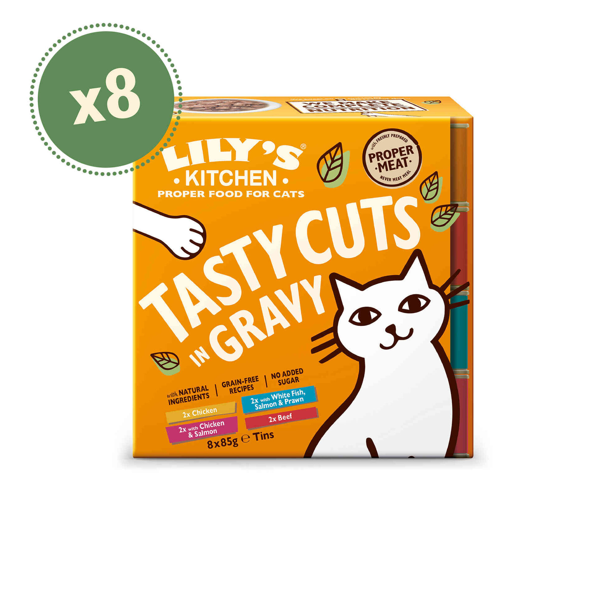 Comida H&uacute;mida para Gato Adulto Tasty Cuts Lily's Kitchen