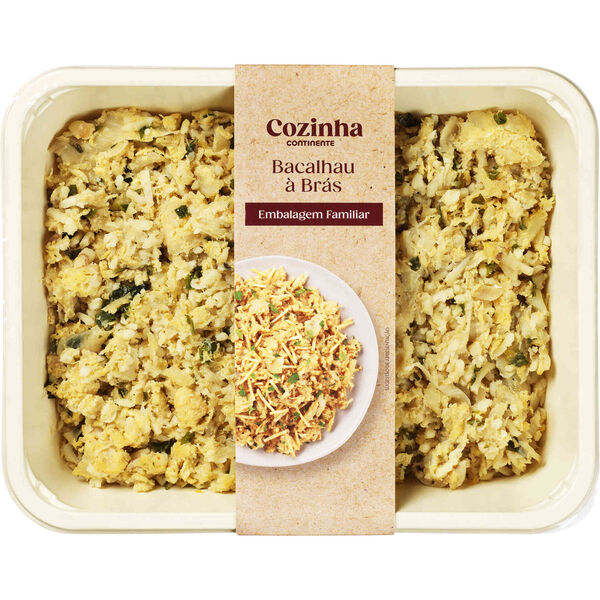 Bacalhau à Brás Cozinha Continente