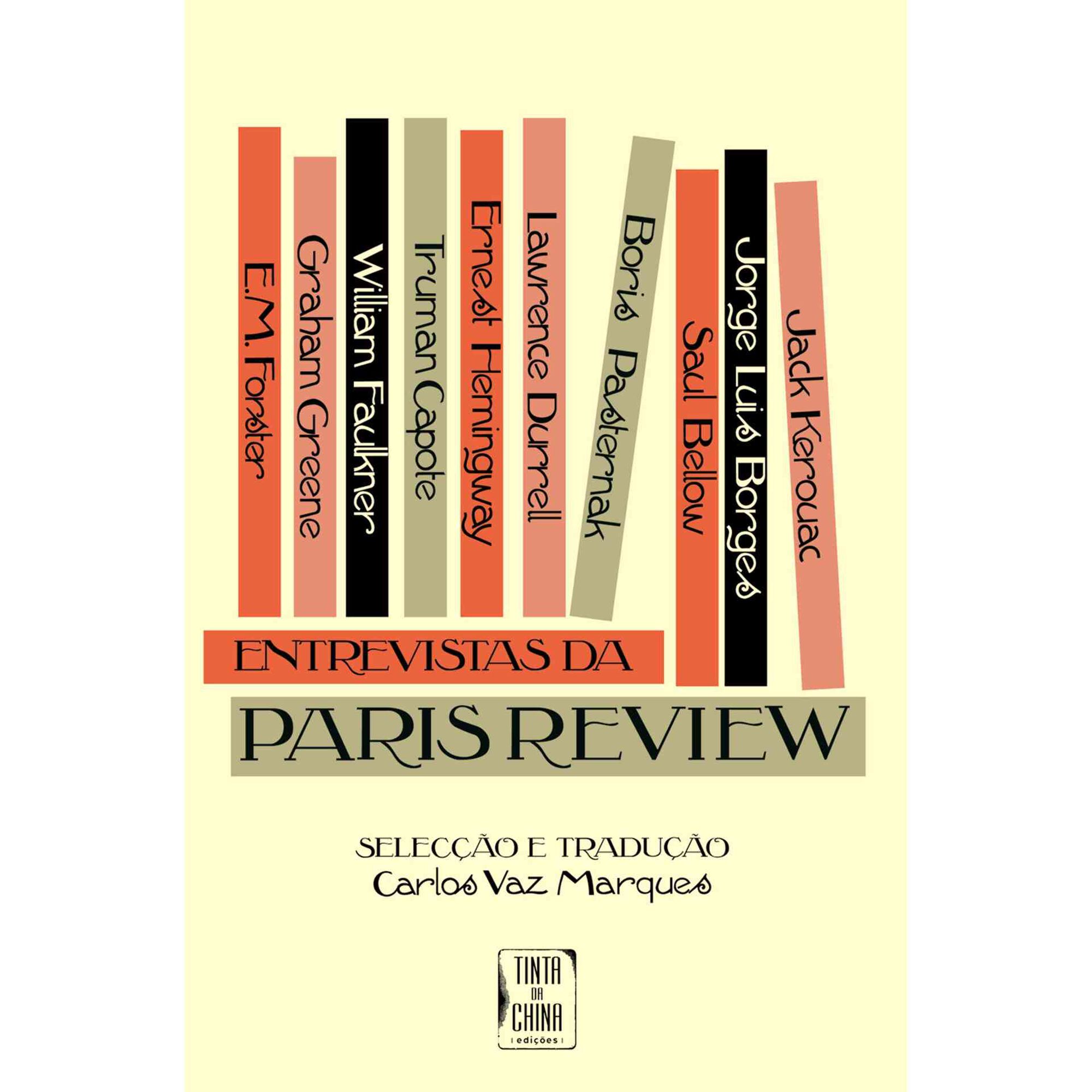 Entrevistas da Paris Review de Tinta da China