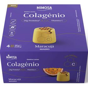 Gelatina de Iogurte Magro Maracuj&aacute; Colag&eacute;nio Mimosa