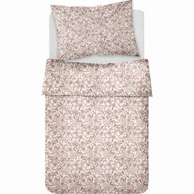 Conjunto Lençóis Algodão 160x270cm Índia Rosa