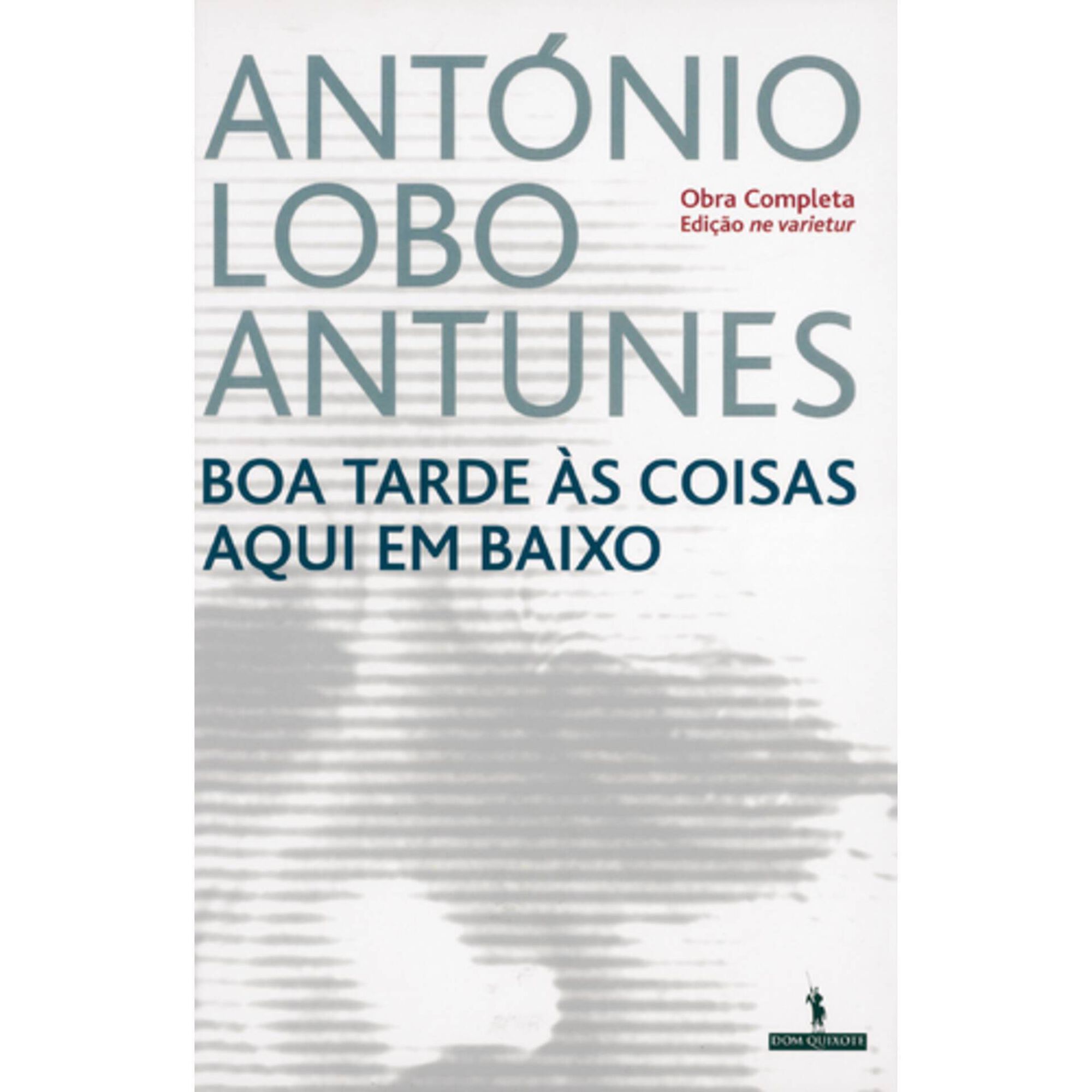Boa Tarde &agrave;s Coisas Aqui em Baixo de Ant&oacute;nio Lobo Antunes