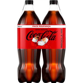 Refrigerante com G&aacute;s Cola Zero