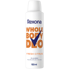 Desodorizante Spray Fresh Citrus Todo o Corpo Rexona