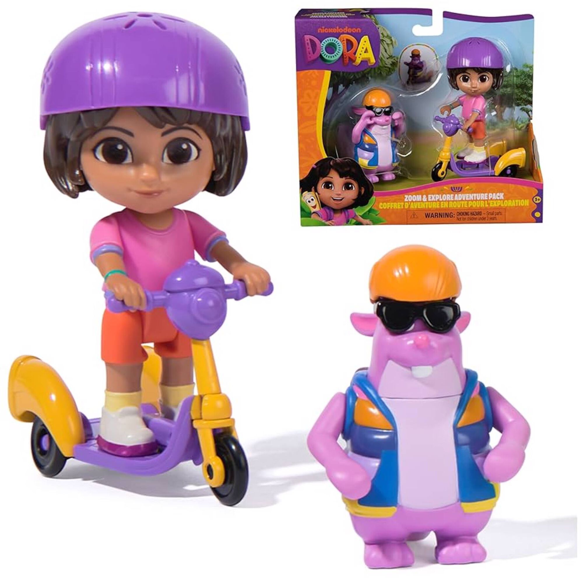 Conjunto de Aventura Zoom Dora and Tico
