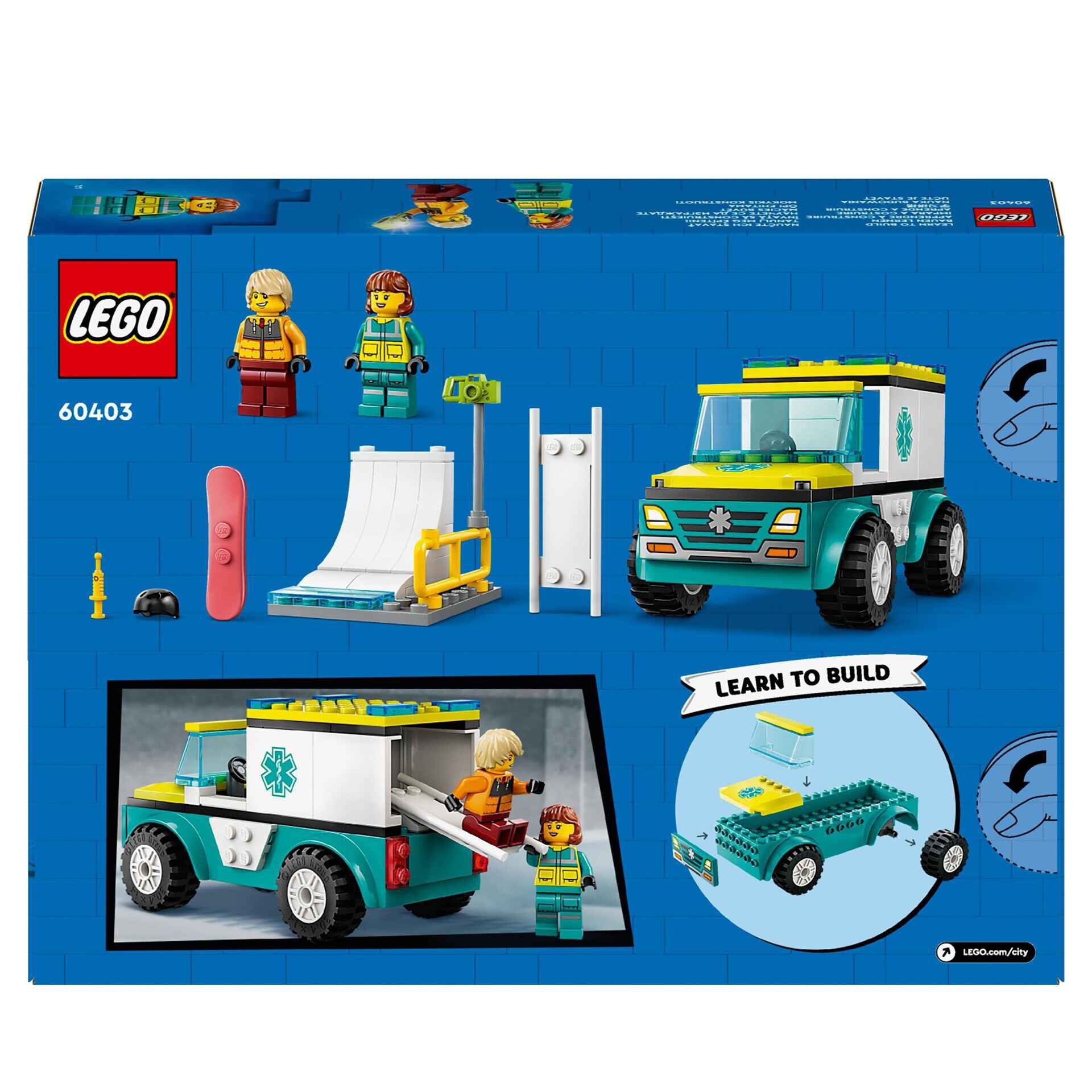 Ambulancia de lego cheap