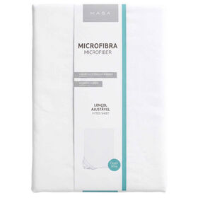 Len&ccedil;ol Ajust&aacute;vel Microfibra Branco Kasa