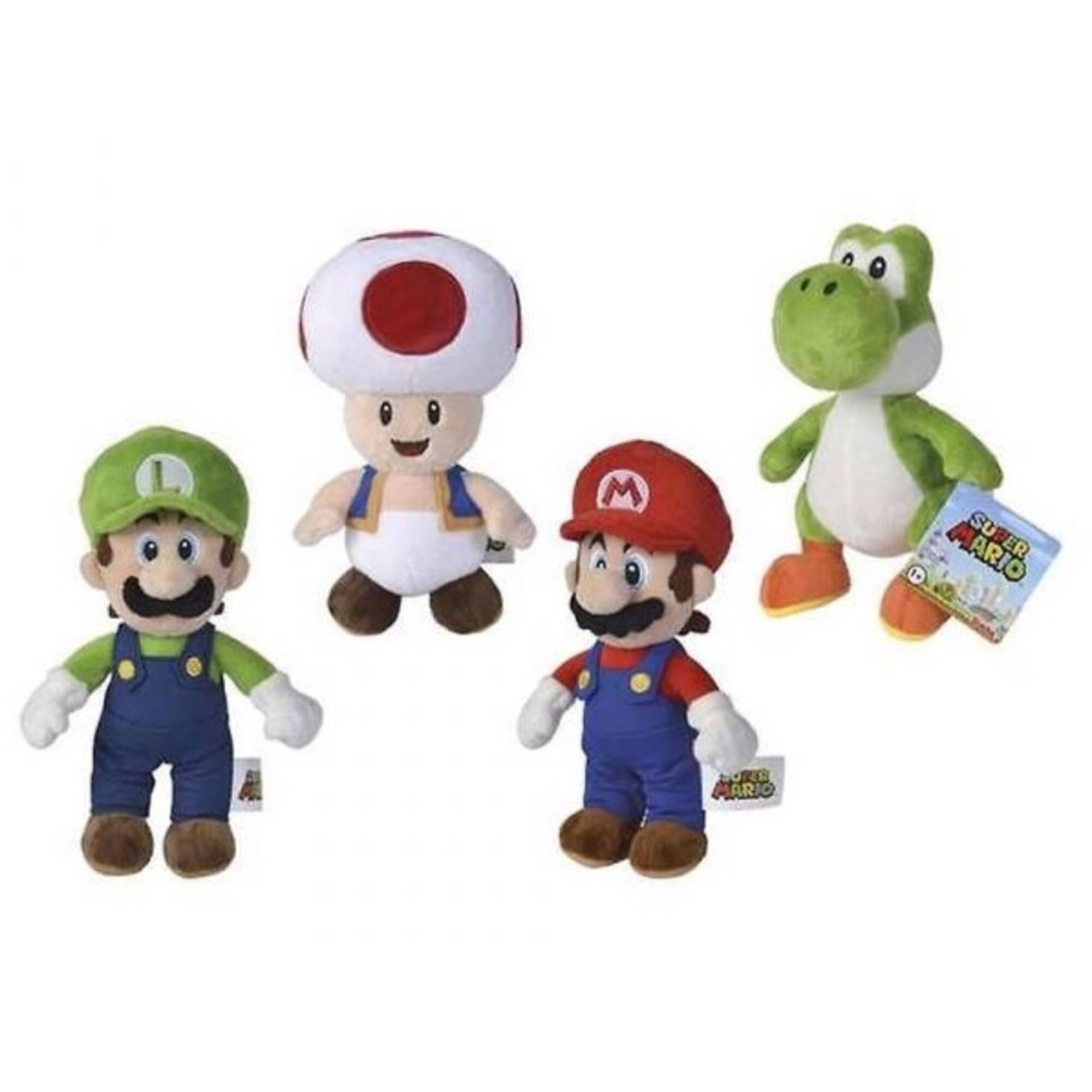 Peluche Super Mario (vários modelos)