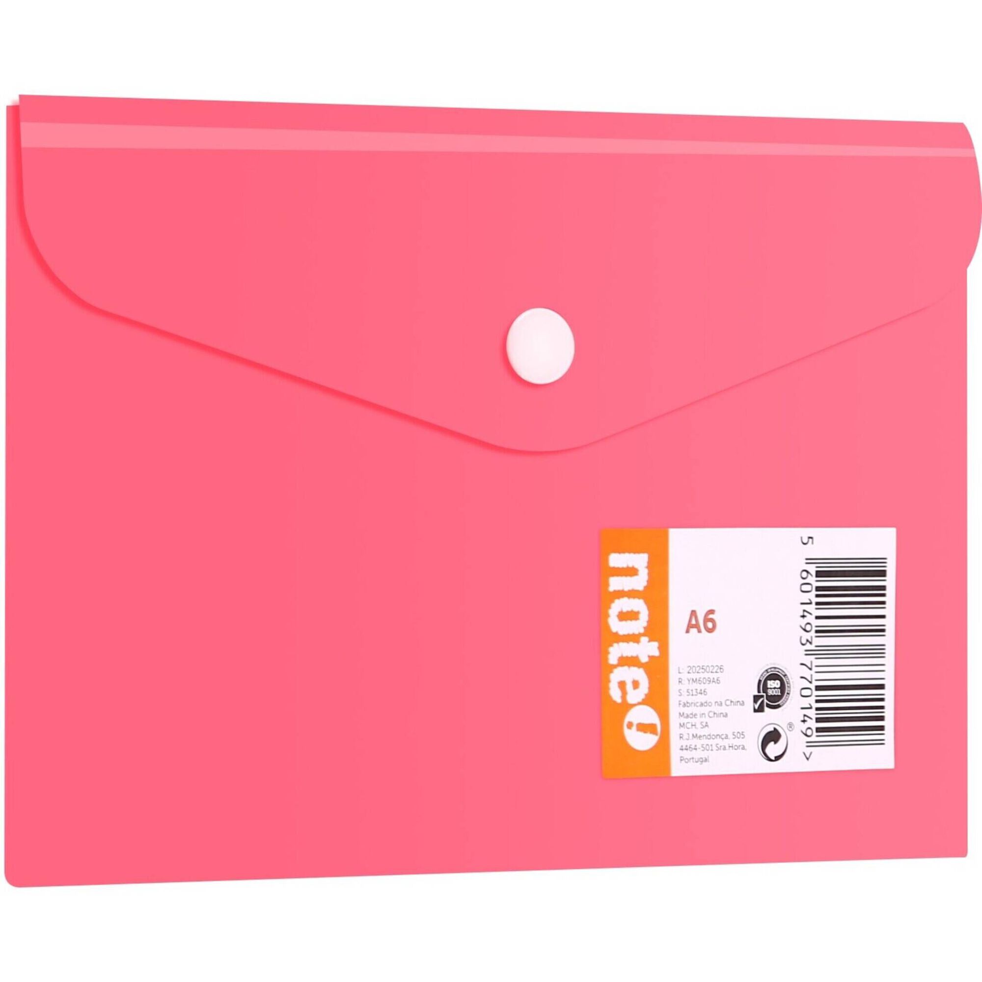 Classificador Envelope A6 com Mola (várias cores)