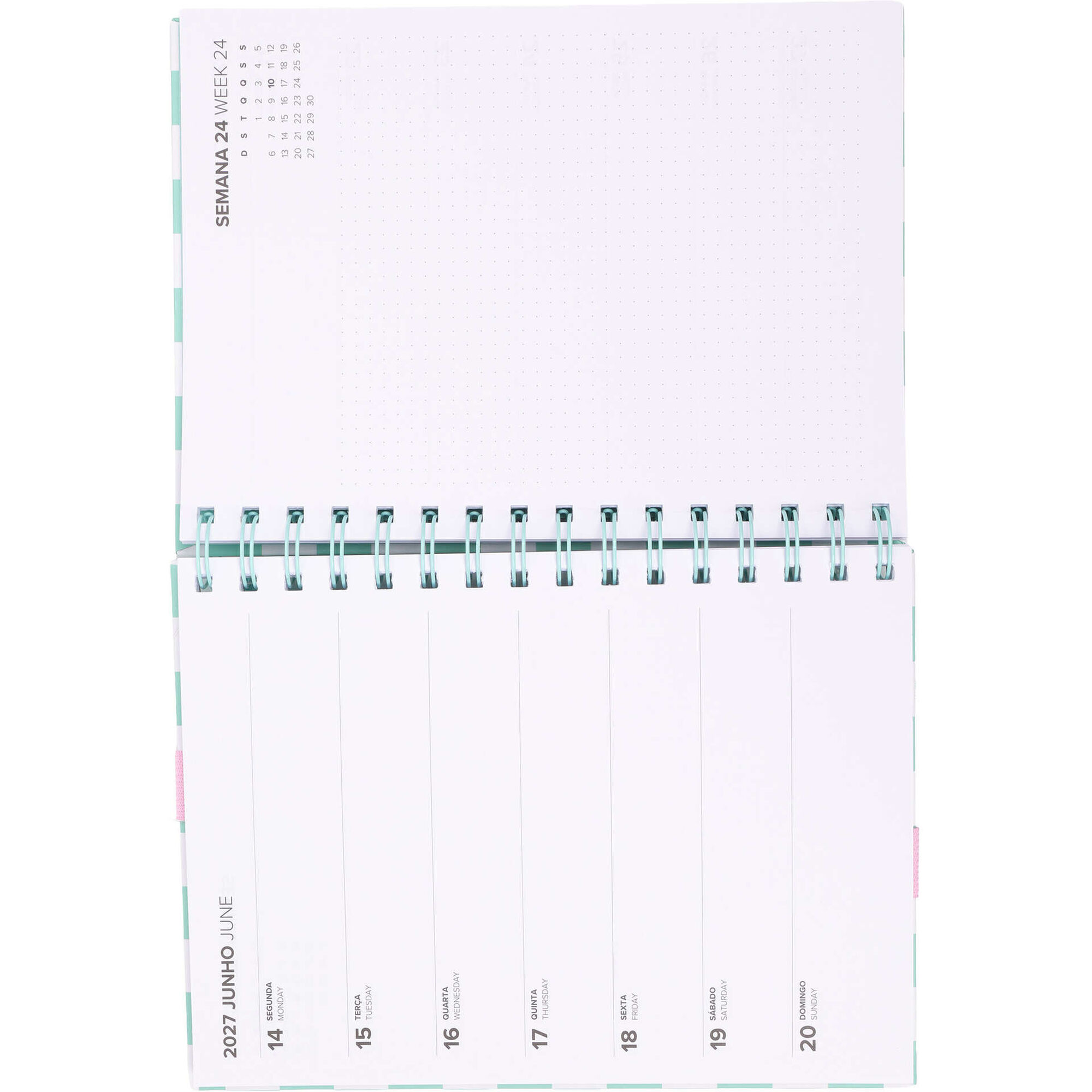 Conjunto de Agenda 16 Meses A5 com Sublinhadores e Estojo (v&aacute;rios modelos) Note!
