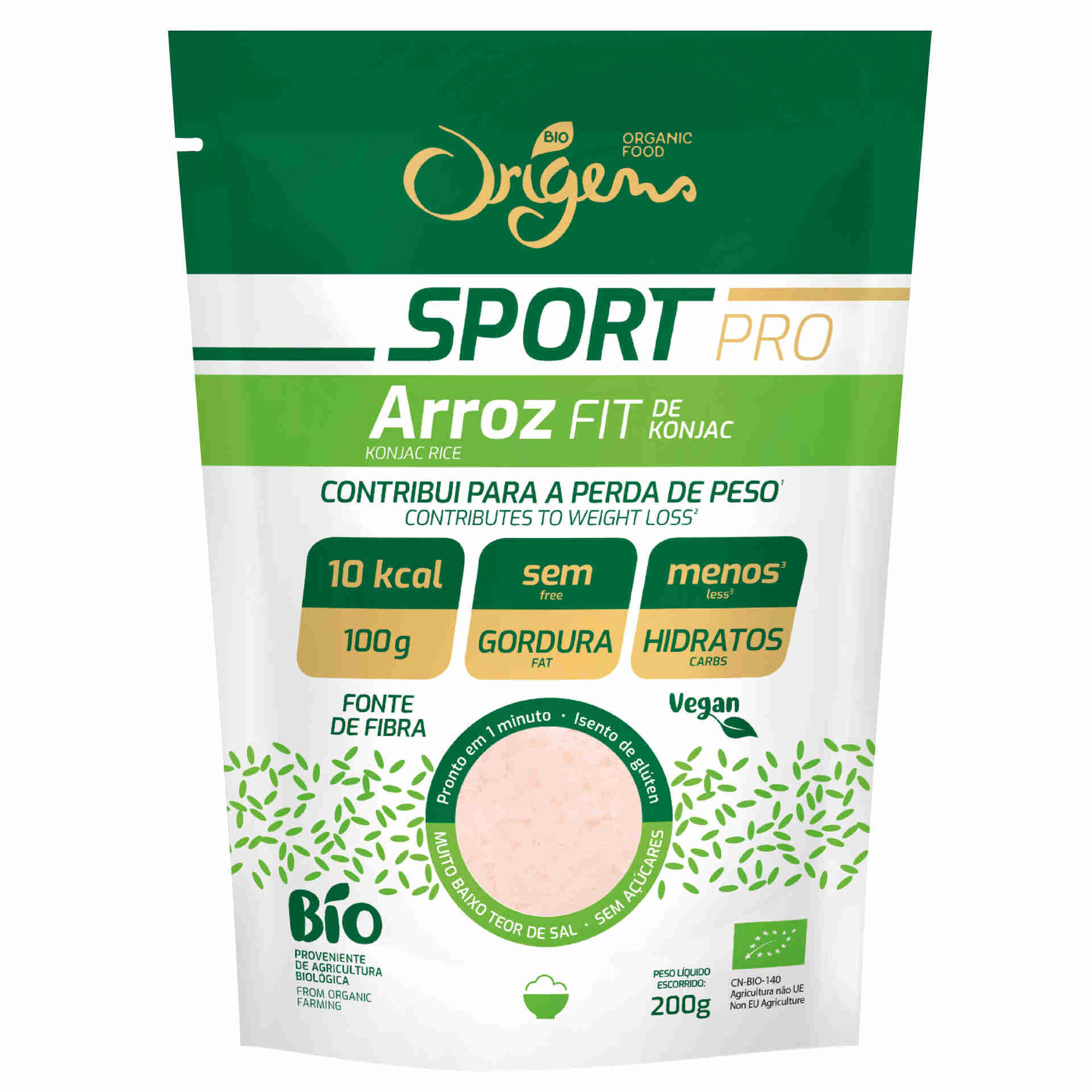 Arroz Fit de Konjac Sport Arroz Fit de Konjac Sport