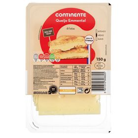 Queijo Emmental Fatiado Queijo Emmental Fatiado