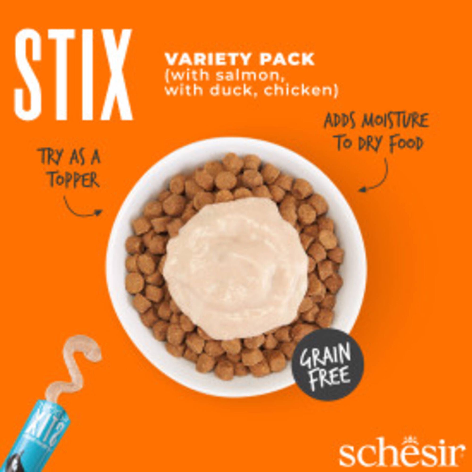 Pur&eacute; para Gato Stix Schesir