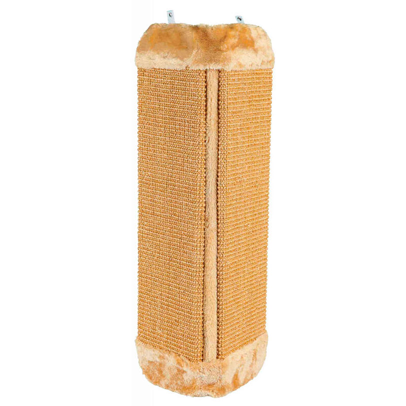 Arranhador para Gato para Aplicação em Esquinas 32x60cm Castanho Trixie