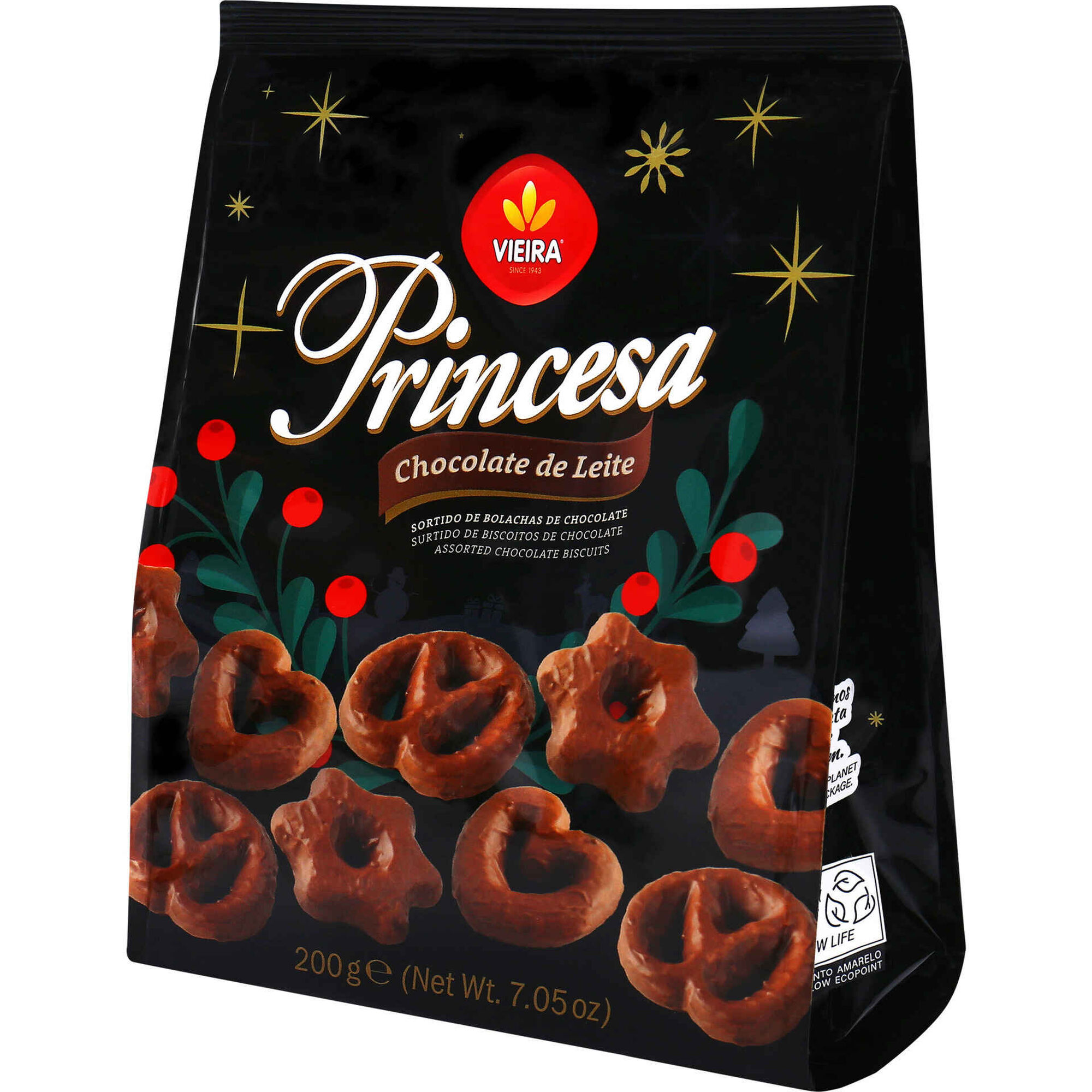Bolachas Sortido Princesa de Chocolate