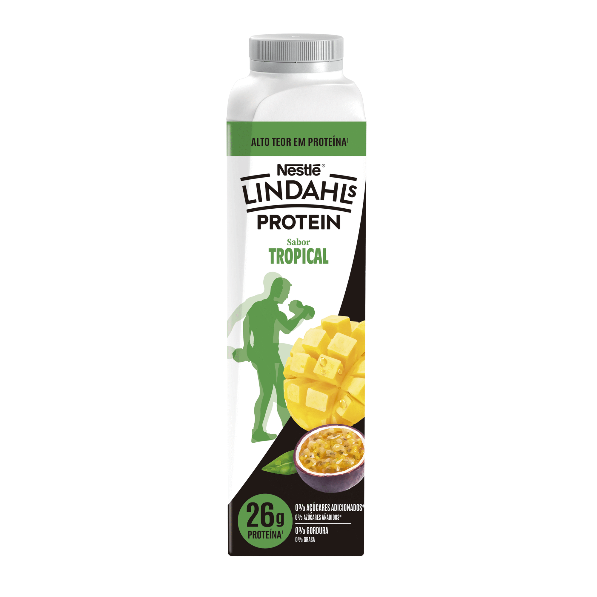Iogurte Líquido Proteína Frutos Tropicais