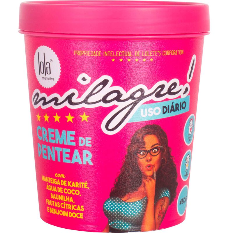 Creme de Pentear Milagre Lola