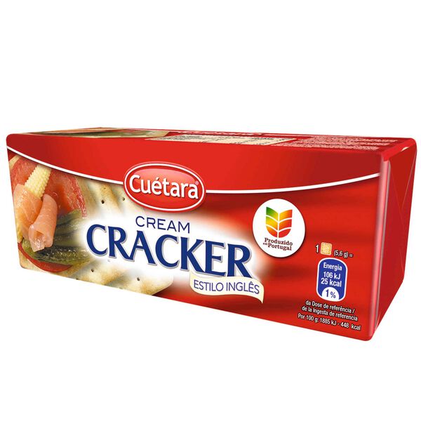 Bolachas Cream Cracker Cuétara