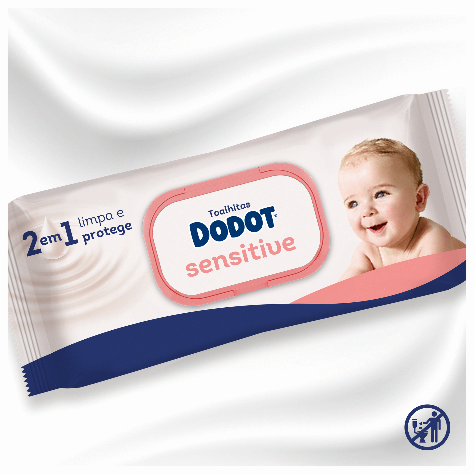 Box Toalhitas Beb&eacute; Sensitive Dodot