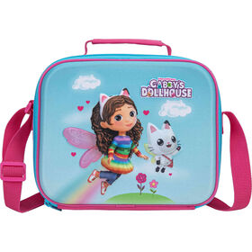 Lancheira 3L Azul e Rosa Festival Gabby's Dollhouse