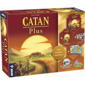 Jogo de Tabuleiro Catan Plus PT