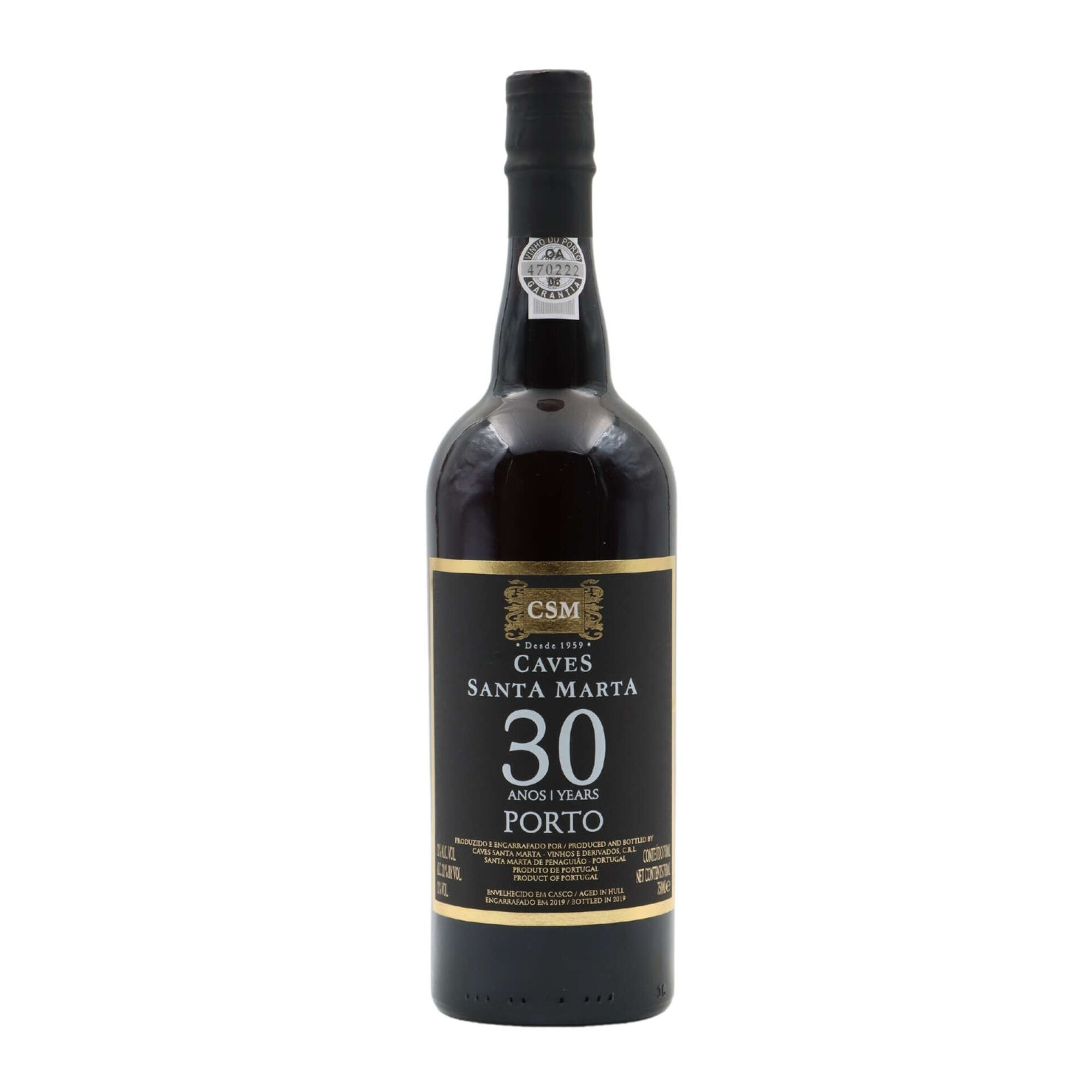 Caves Santa Marta 30 Anos Vinho do Porto