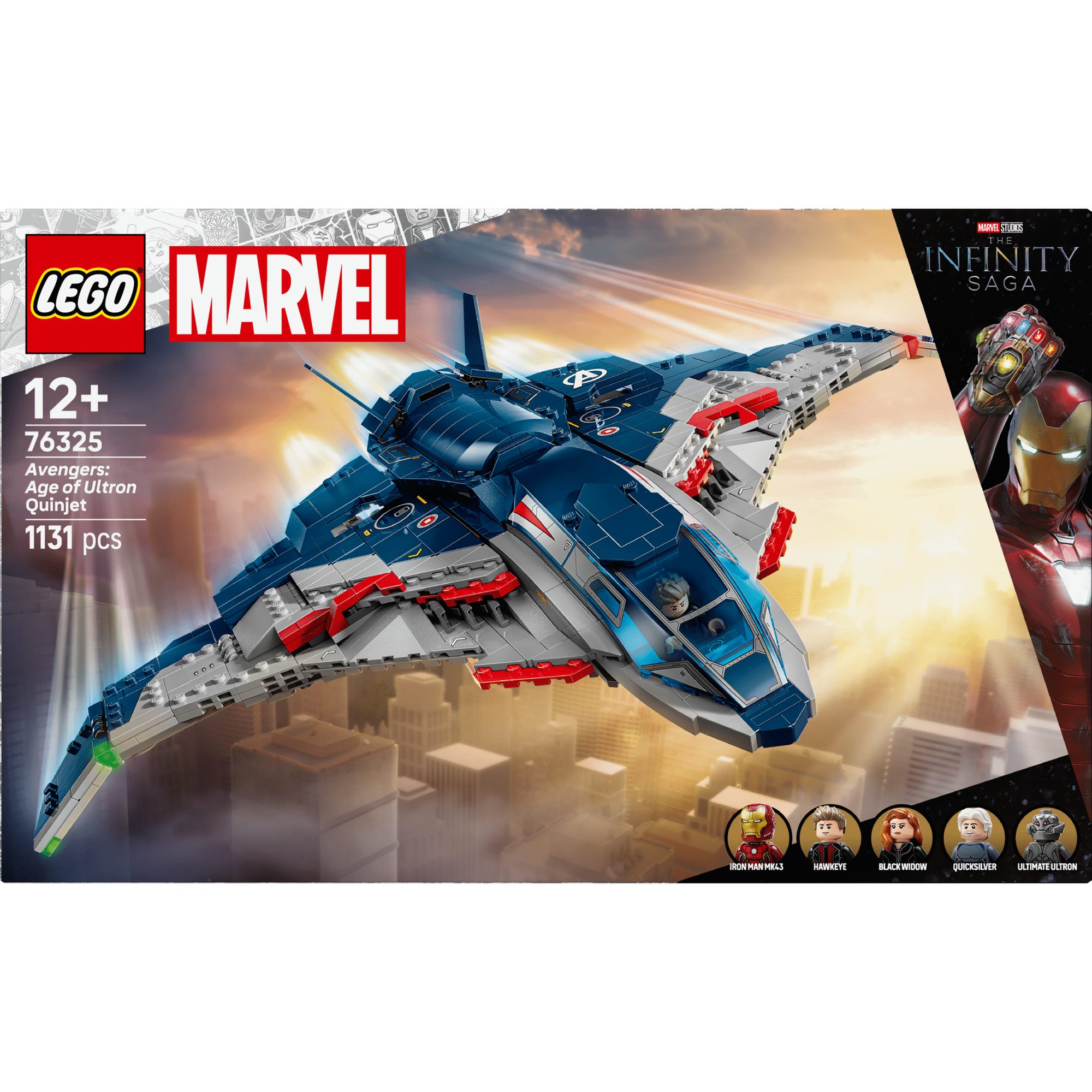 Quinjet De Vingadores: Era De Ultron - 76325